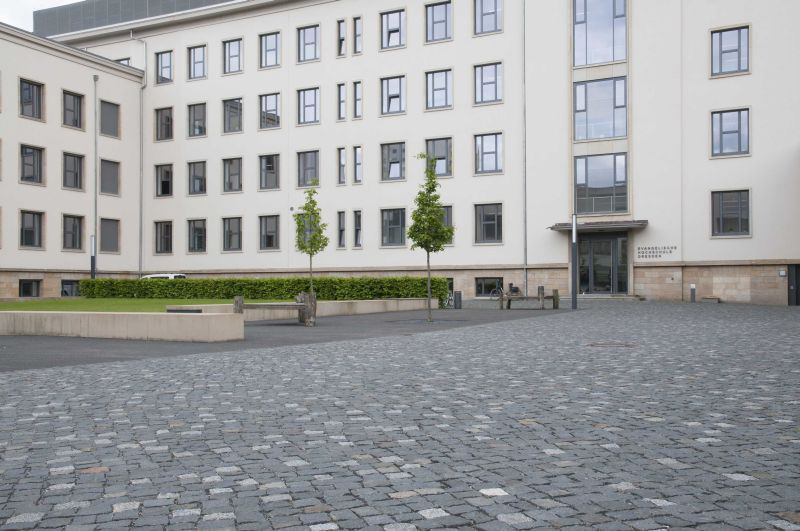 Hoffläche Evangelische Hochschule Dresden